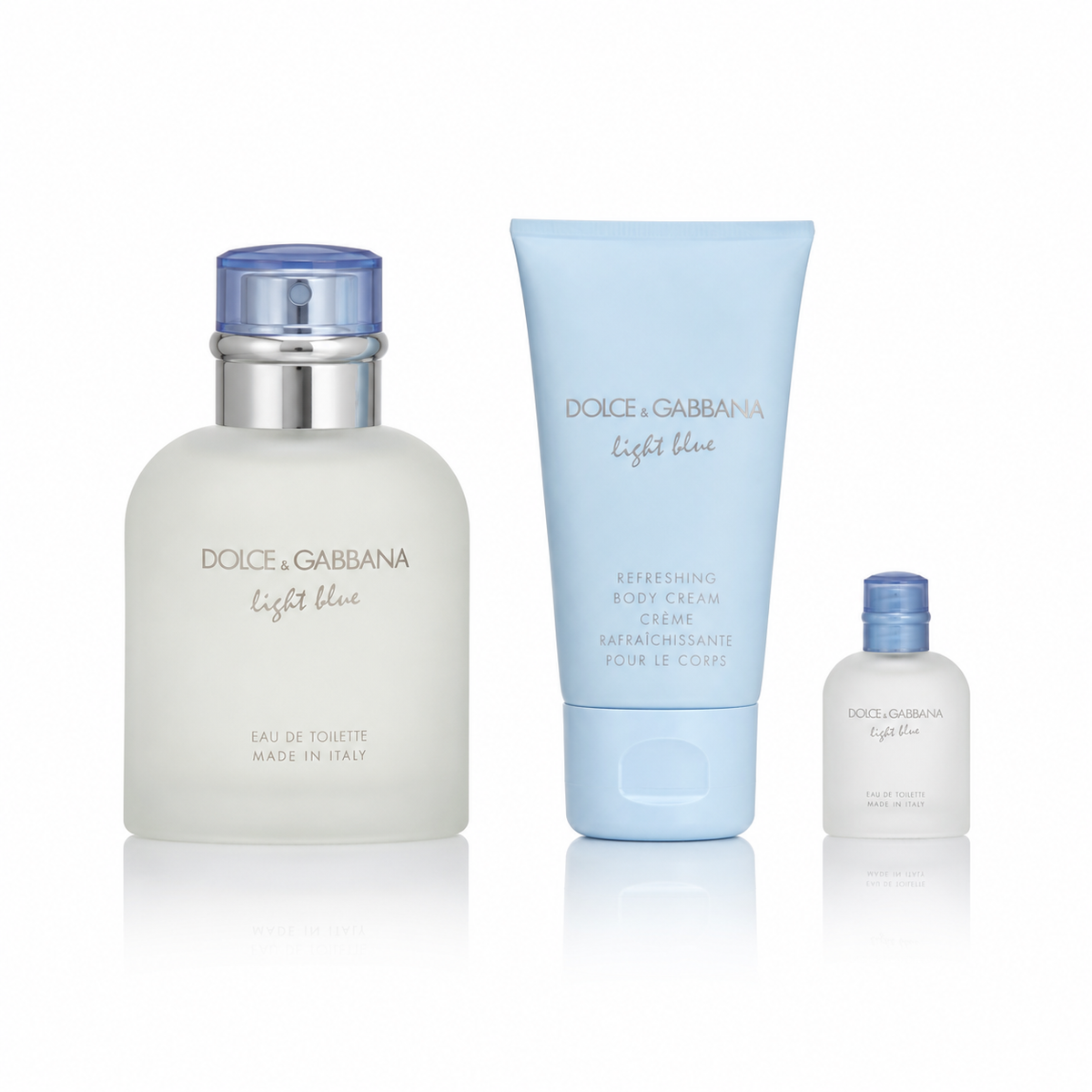 Light Blue 3 Piece Gift Set