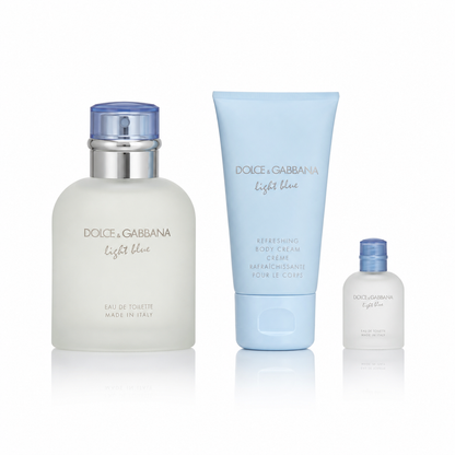 Light Blue 3 Piece Gift Set