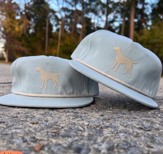 Light Blue Patch Hats