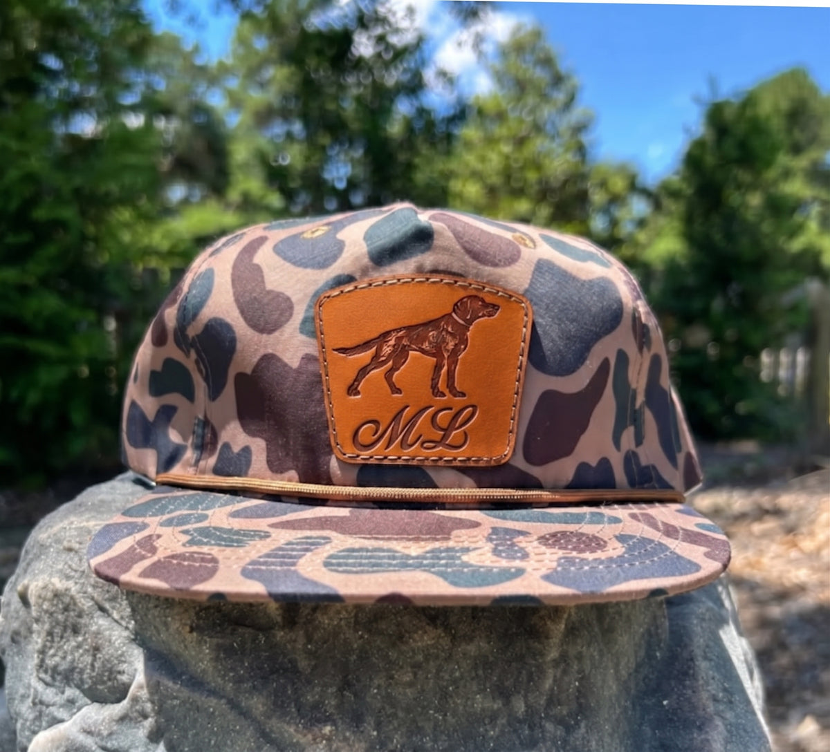 Camo ML Dog Patch Hat